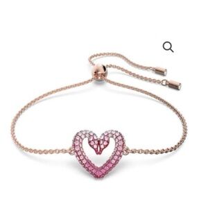 Swarovski Silver Tone Crystal Bracelet